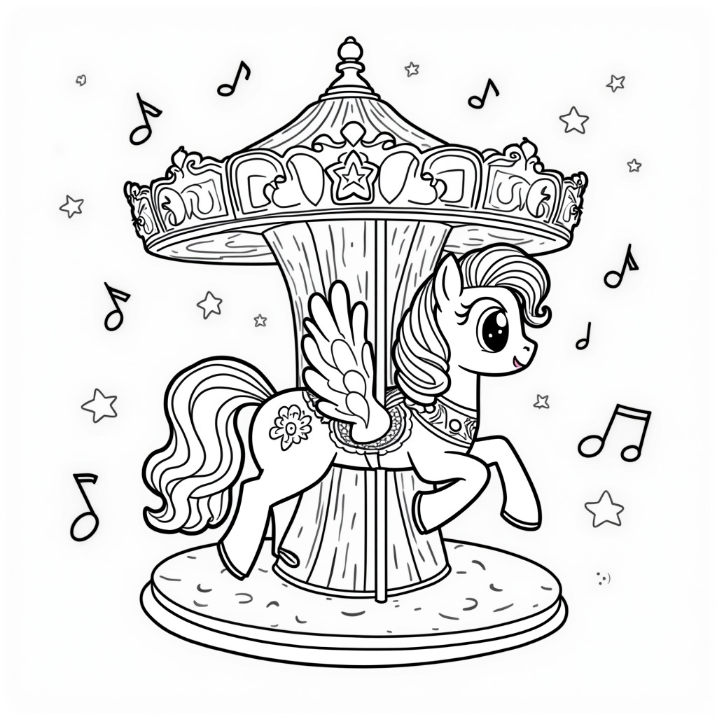 Pinkie Pie Coloring Pages - Page 4