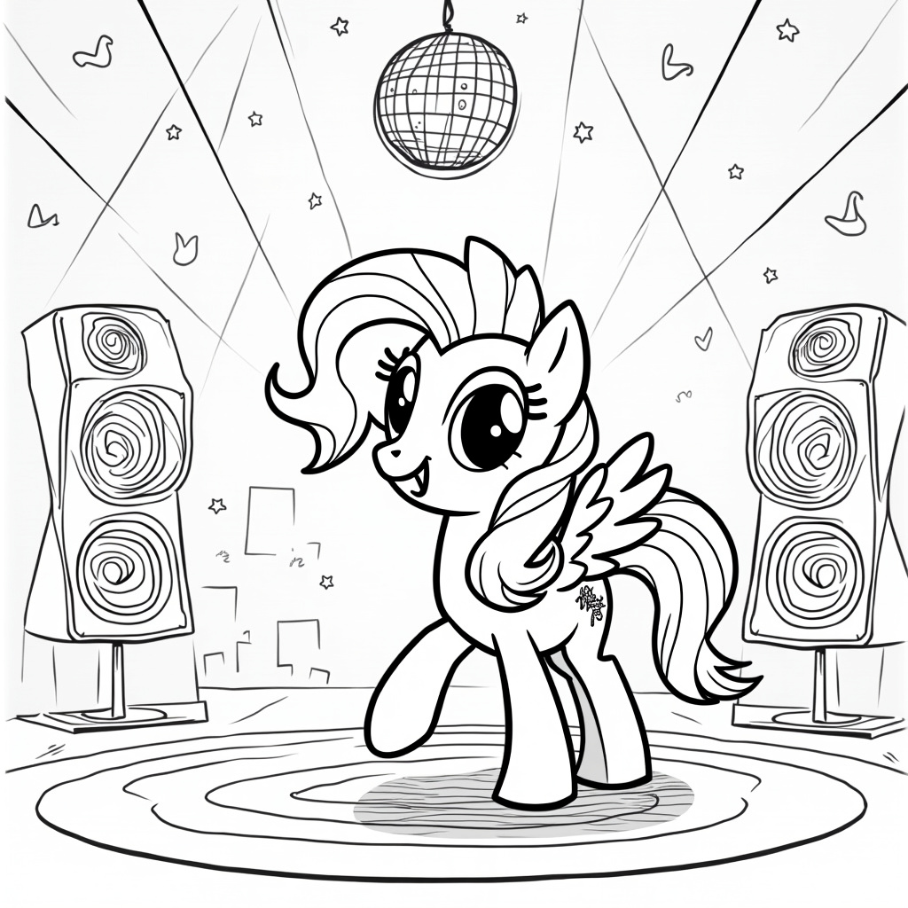 Pinkie Pie Coloring Pages - Page 5
