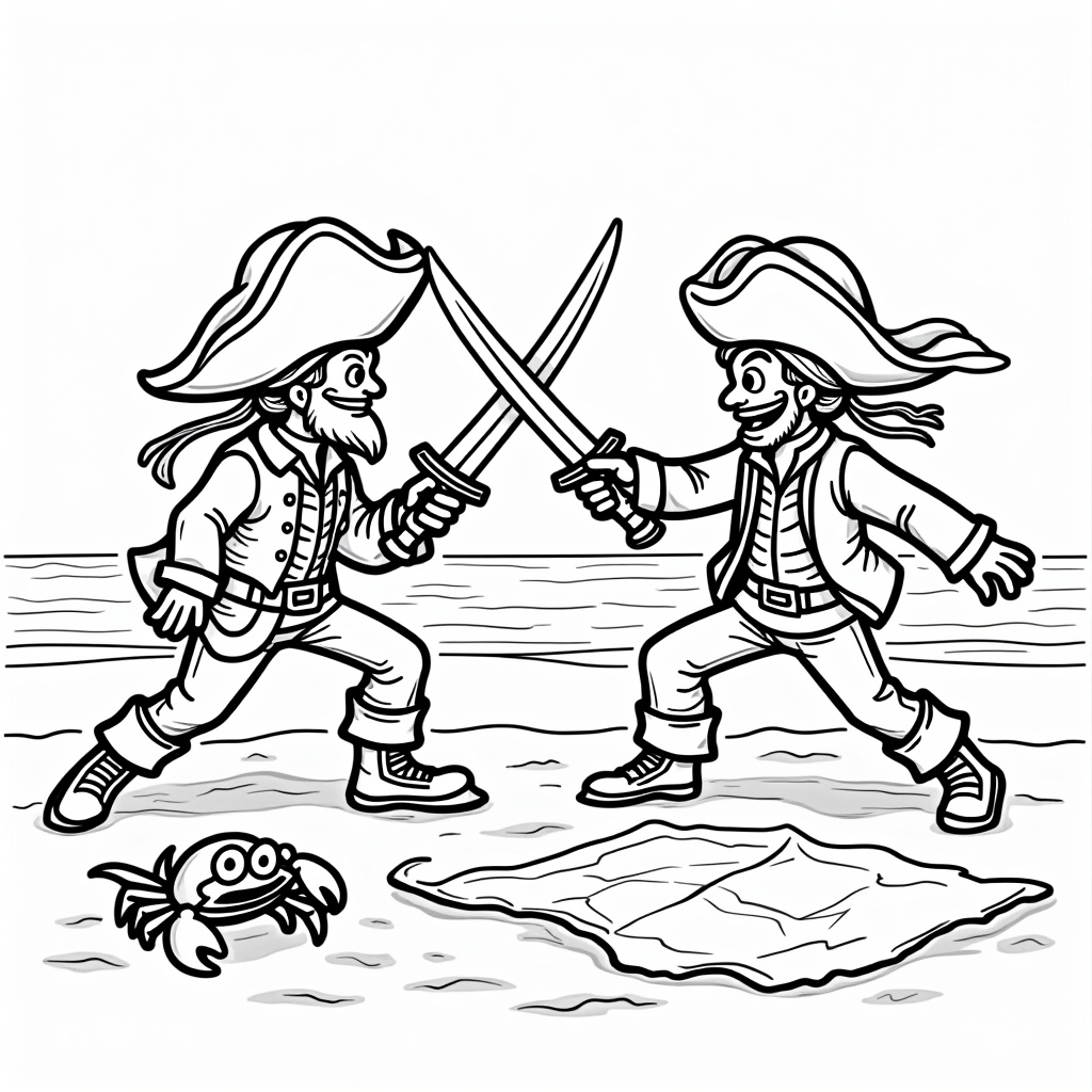Pirate Coloring Pages - Page 3