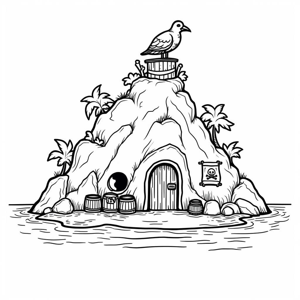 Pirate Coloring Pages - Page 4