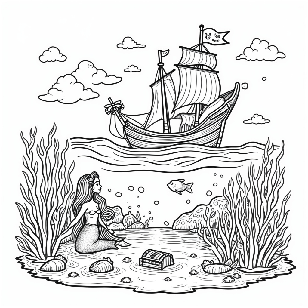 Pirate Coloring Pages - Page 5