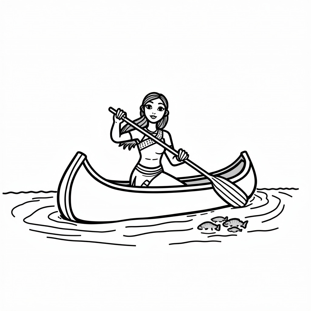 Pocahontas Coloring Pages - Page 2
