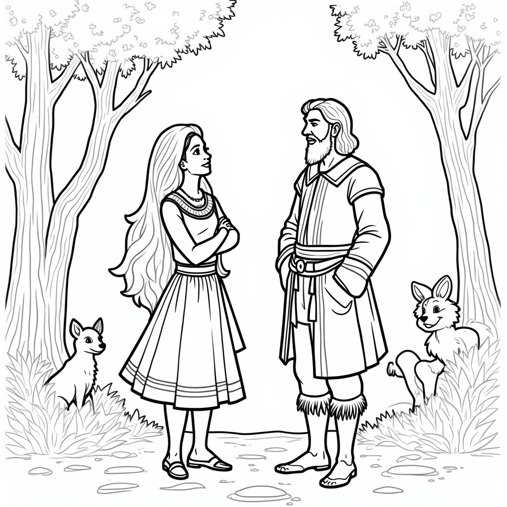 Pocahontas Coloring Pages - Page 5