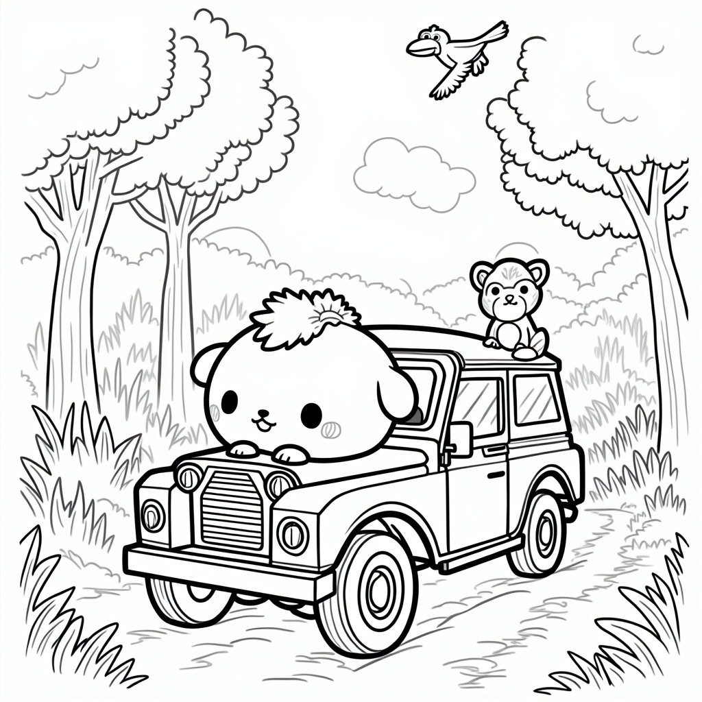 Pompompurin Coloring Pages - Page 4