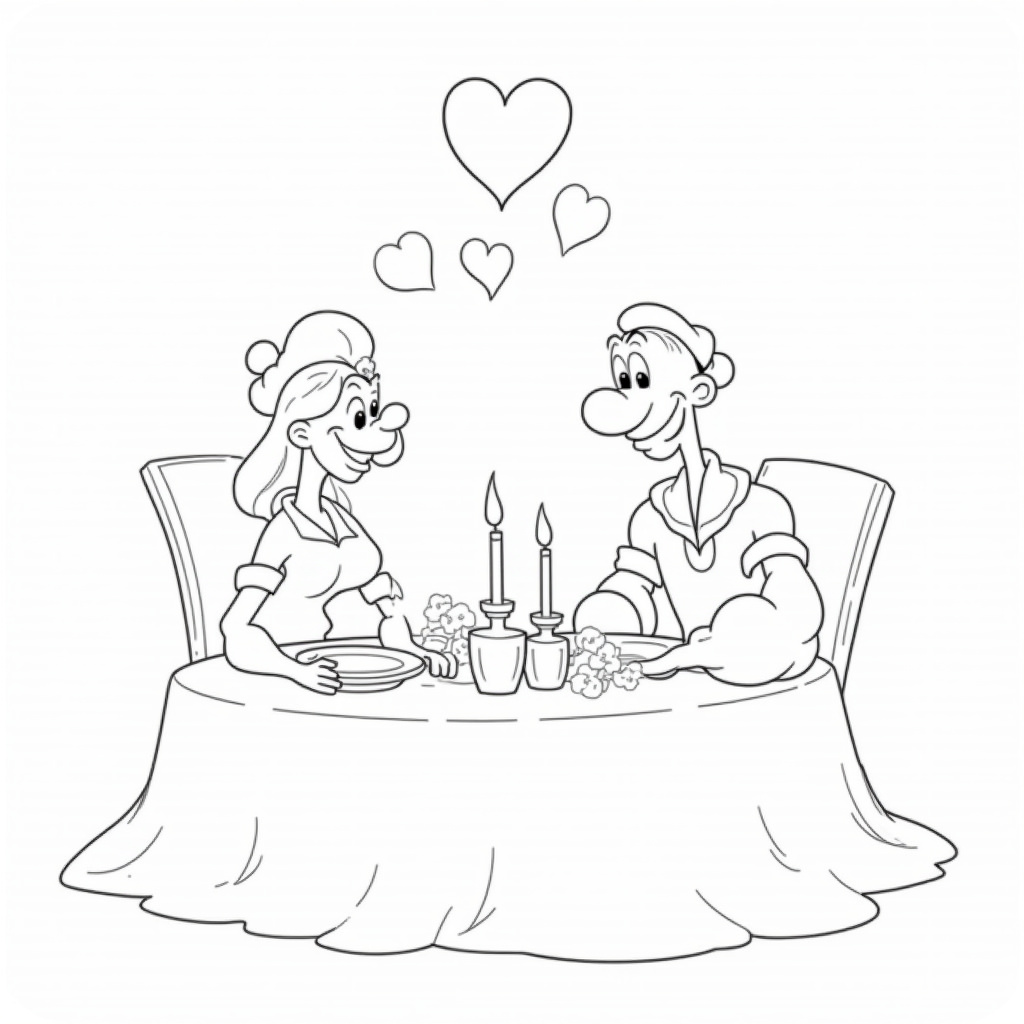 Popeye Coloring Pages - Page 2