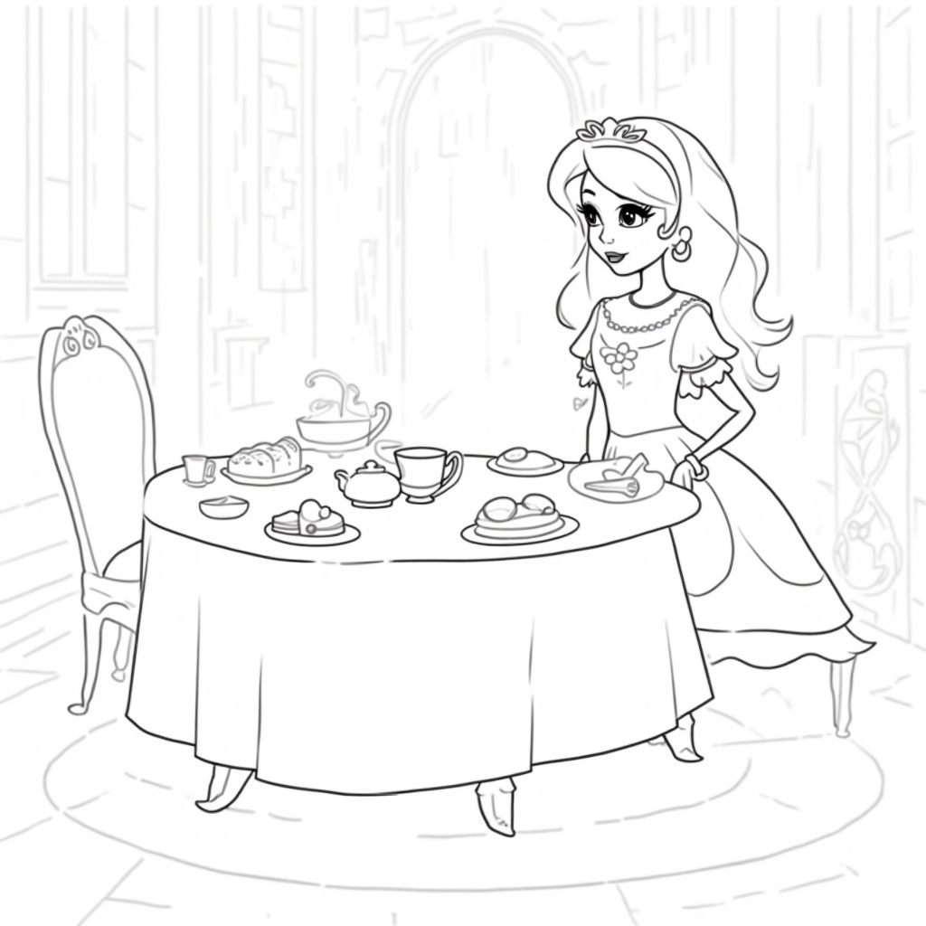 Princess Daisy Coloring Pages - Page 2