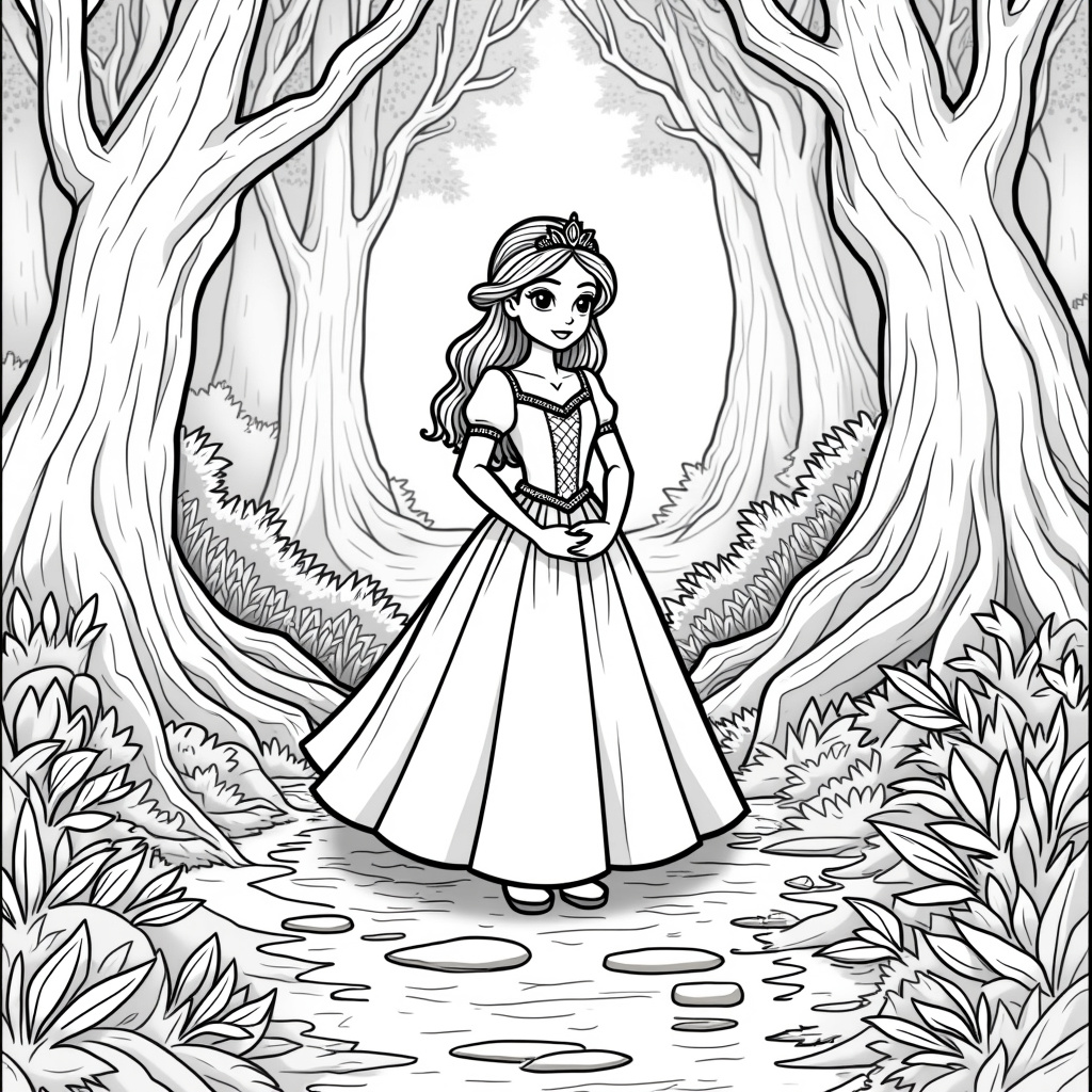 Princess Daisy Coloring Pages - Page 3