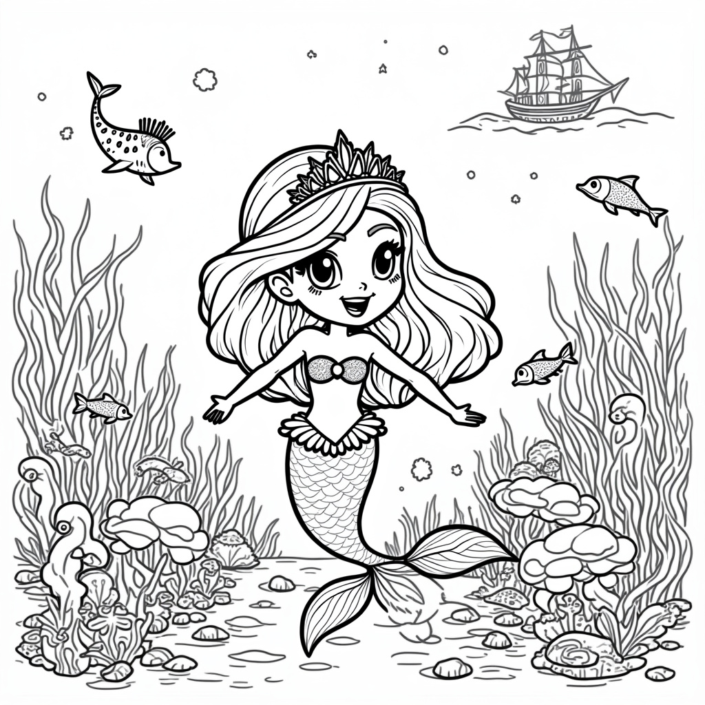 Princess Daisy Coloring Pages - Page 5
