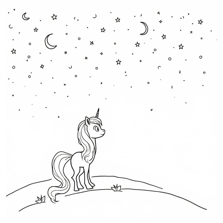 Princess Luna Coloring Pages - Page 1