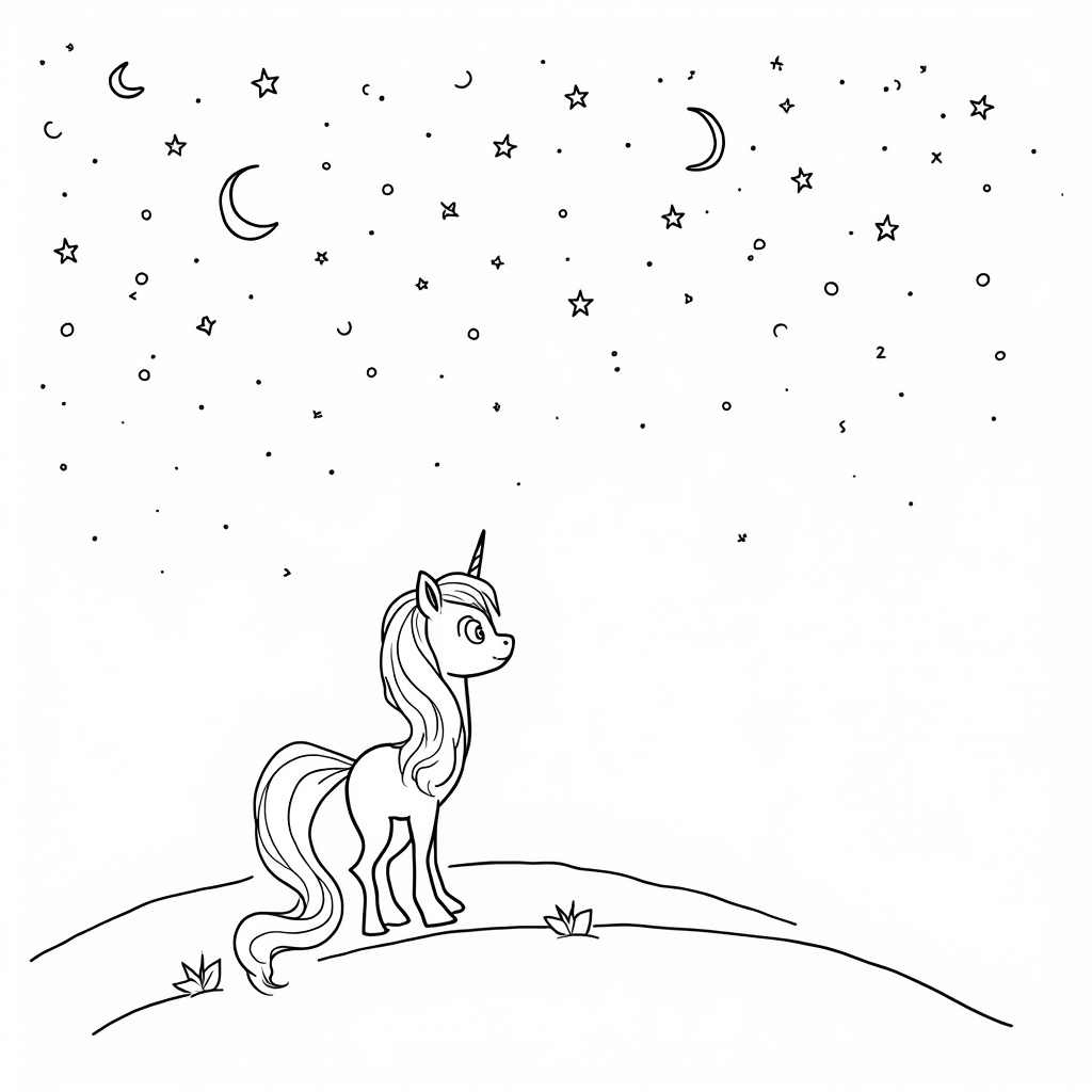 Princess Luna Coloring Pages - Page 1