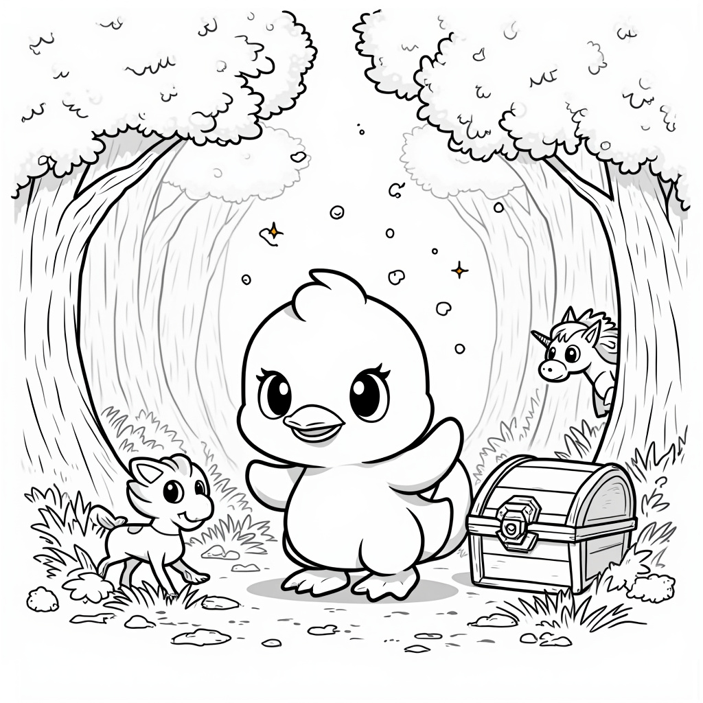 Psyduck Coloring Pages - Page 4