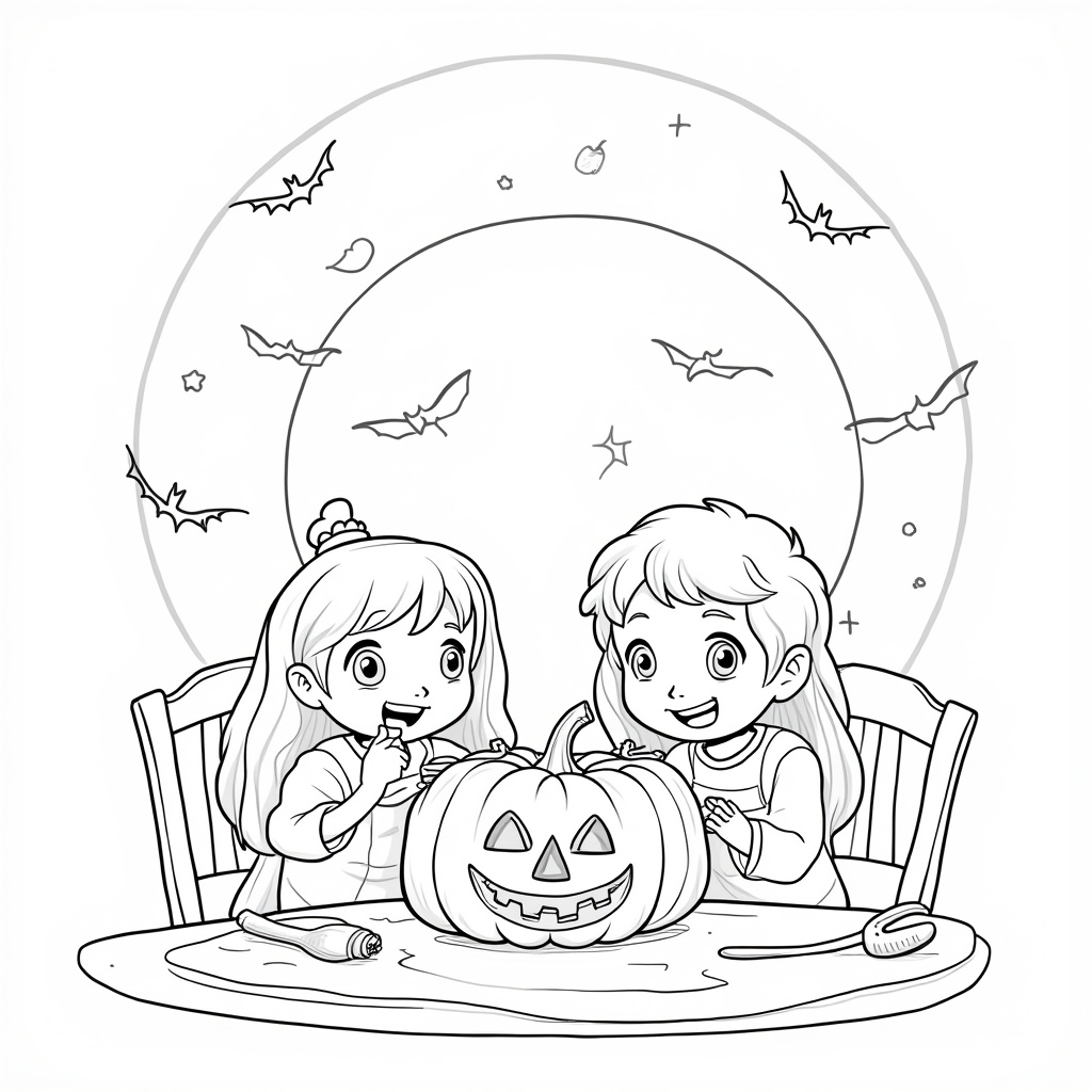 Pumpkin Coloring Pages - Page 2
