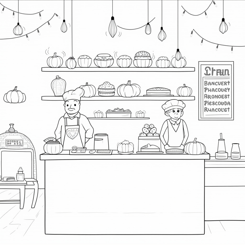 Pumpkin Coloring Pages - Page 5