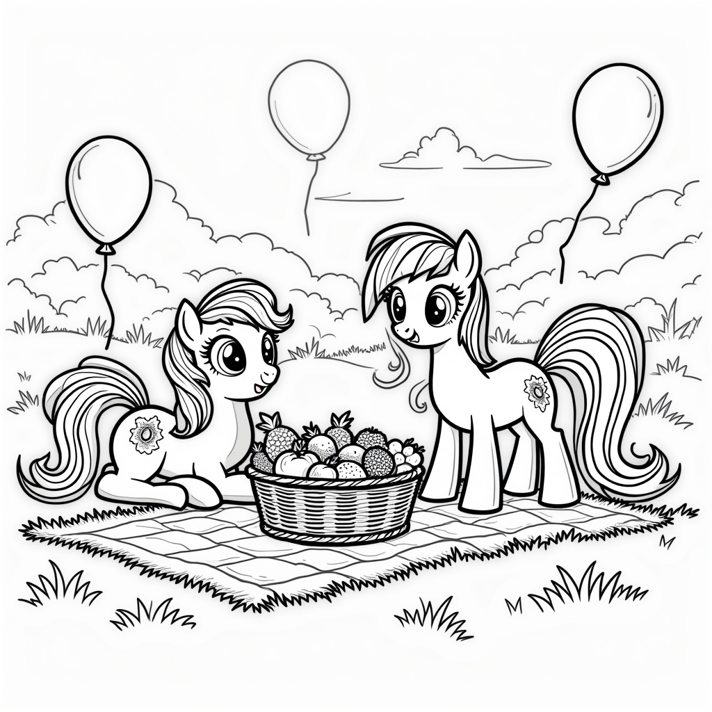 Rainbow Dash Coloring Pages - Page 2