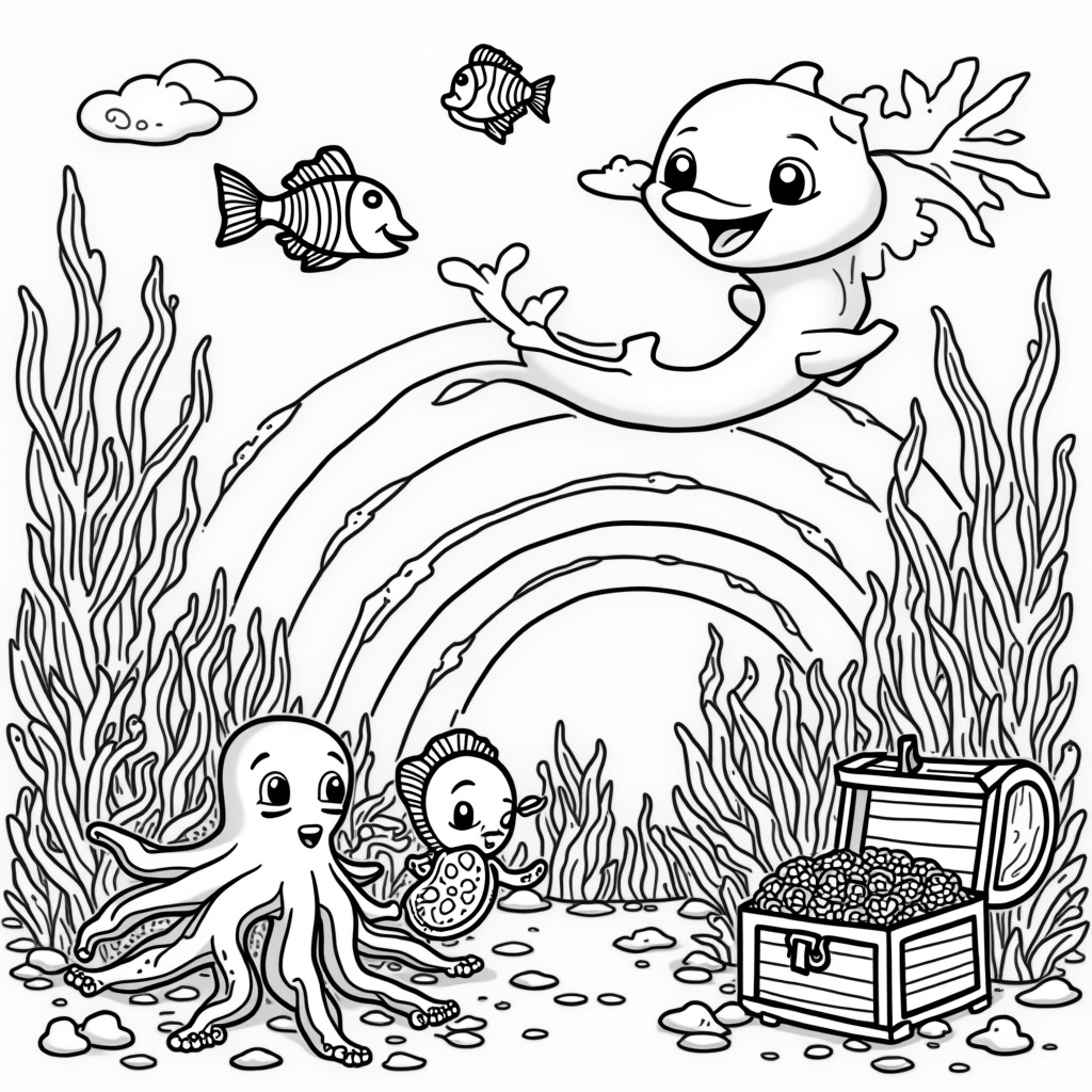 Rainbow Friends Coloring Pages - Page 3