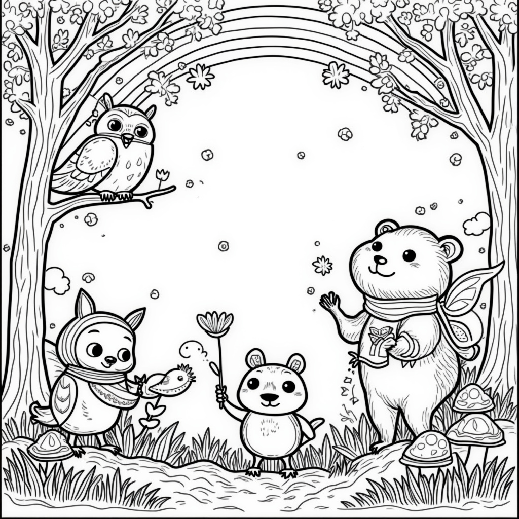 Rainbow Friends Coloring Pages - Page 5