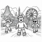 Roblox Coloring Pages - Page 1