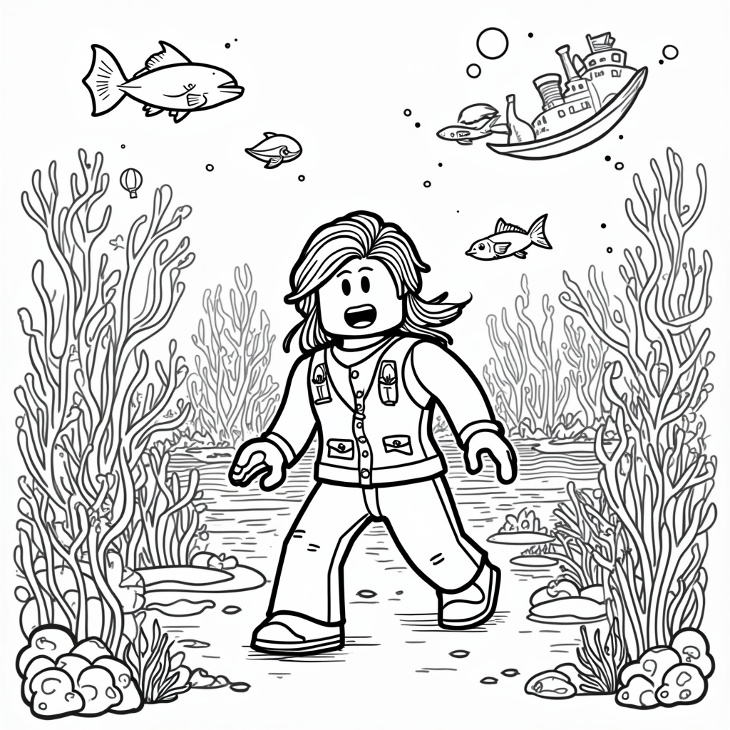 Roblox Coloring Pages - Page 5