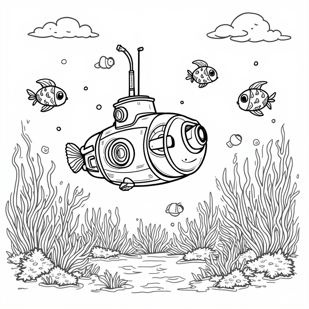 Robot Coloring Pages - Page 2