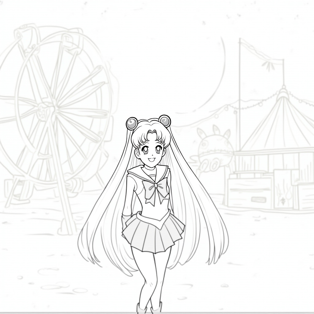 Sailor Moon Coloring Pages - Page 5