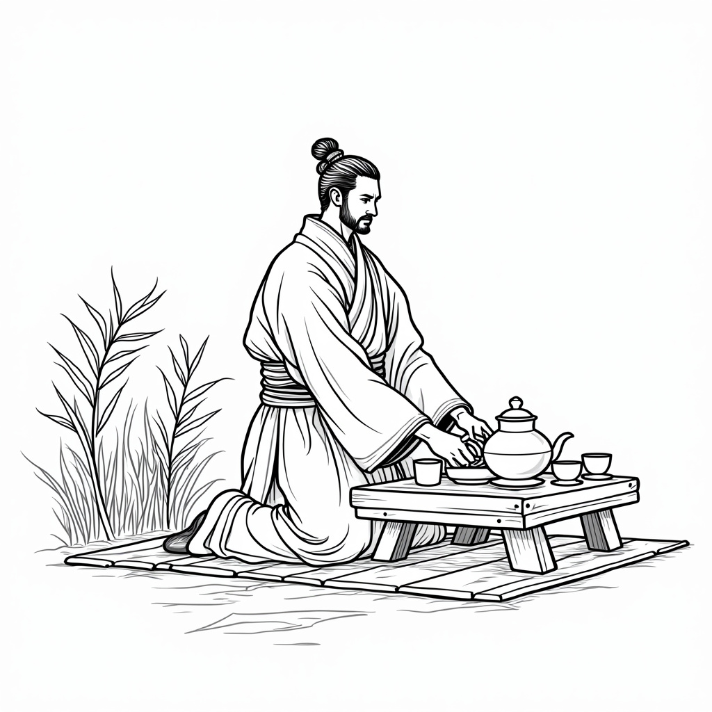 Samurai Coloring Pages - Page 3