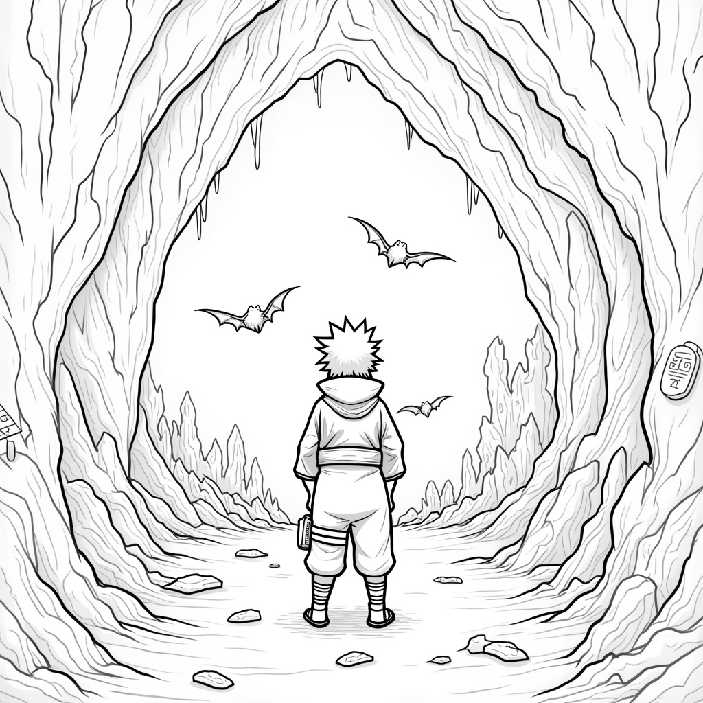 Sasuke Coloring Pages - Page 5