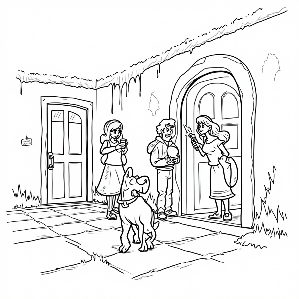 Scooby-Doo Coloring Pages - Page 2