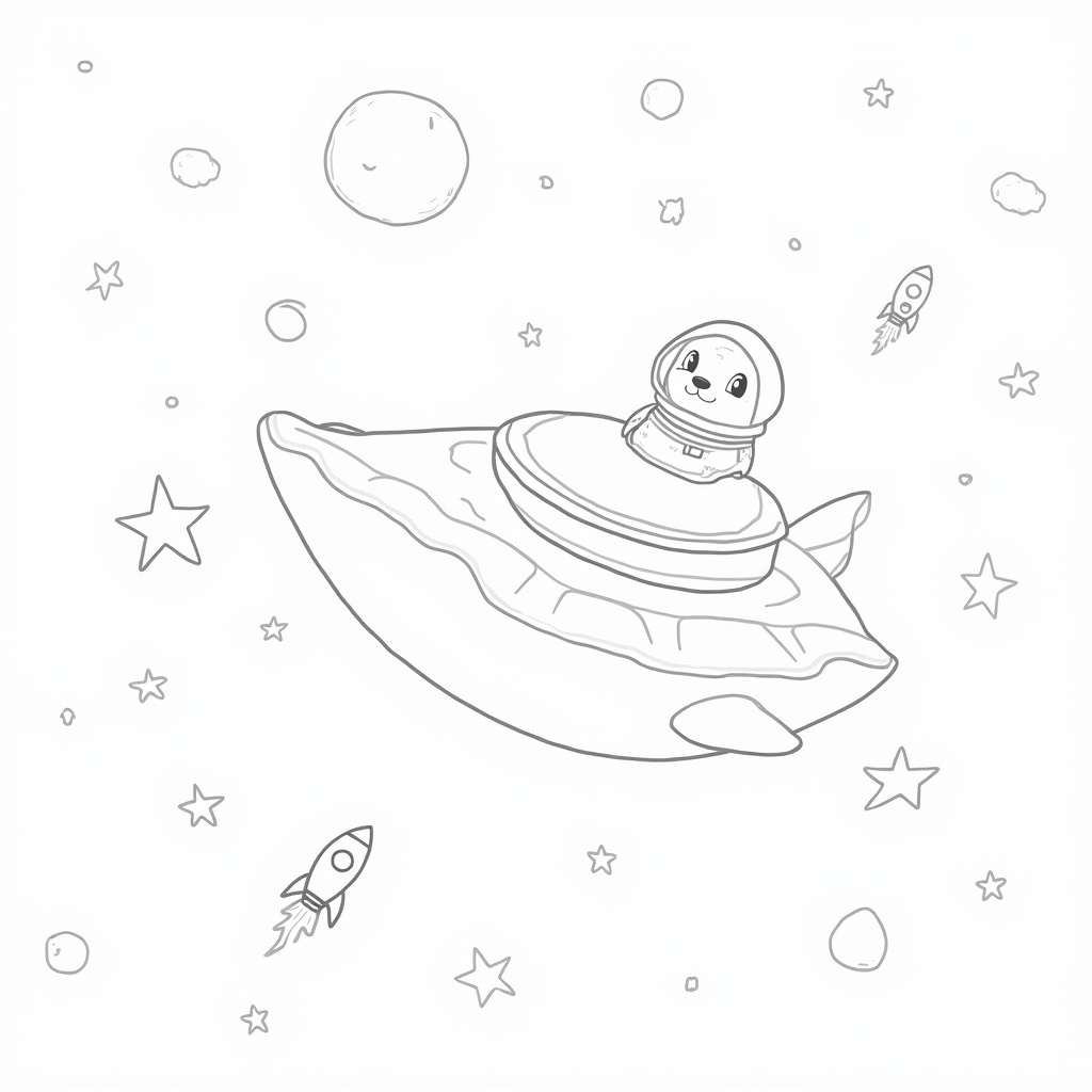 Seal Coloring Pages - Page 5