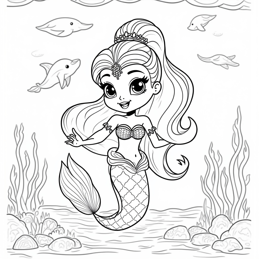 Shimmer And Shine Coloring Pages - Page 4