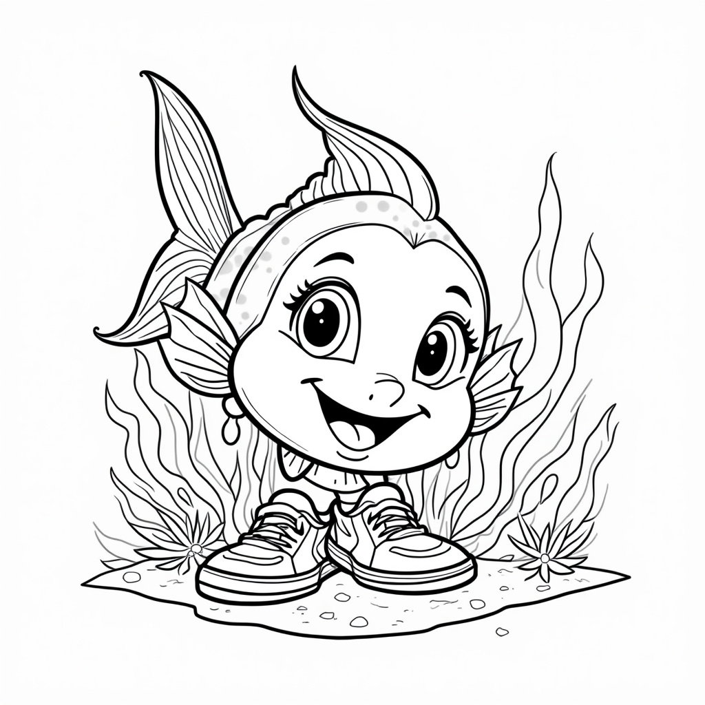 Shoe Coloring Pages - Page 4