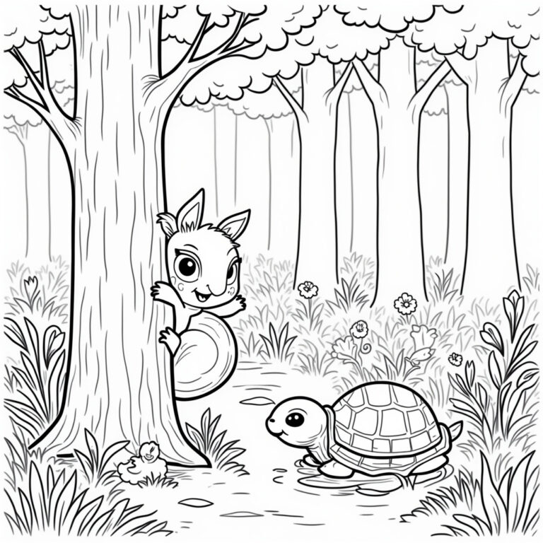 Shy Guy Coloring Pages - Page 1