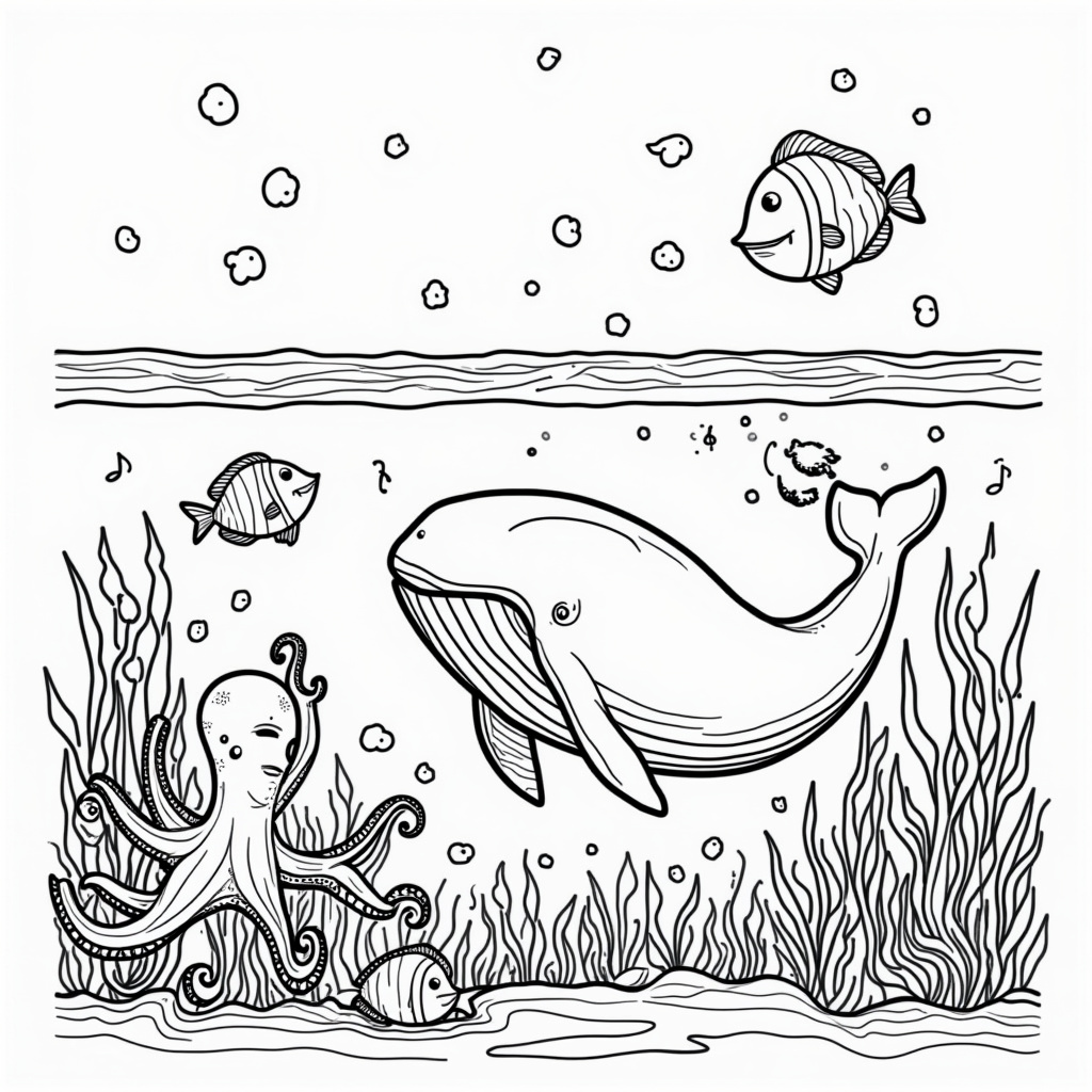 Sing Coloring Pages - Page 2