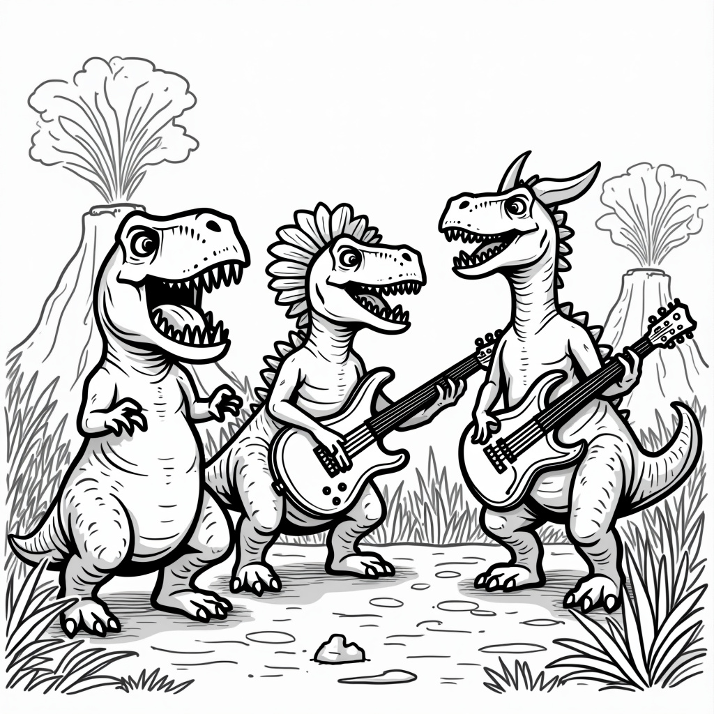 Sing Coloring Pages - Page 5
