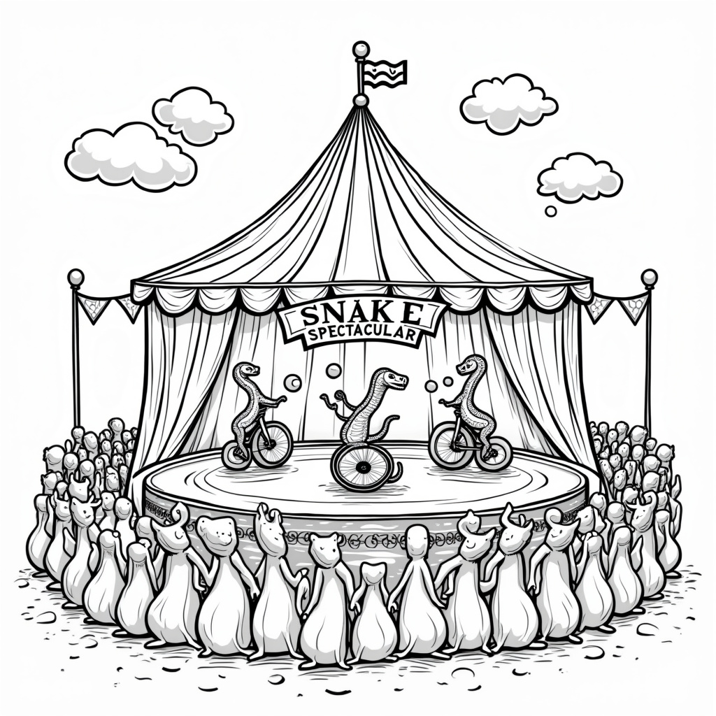 Snake Coloring Pages - Page 4