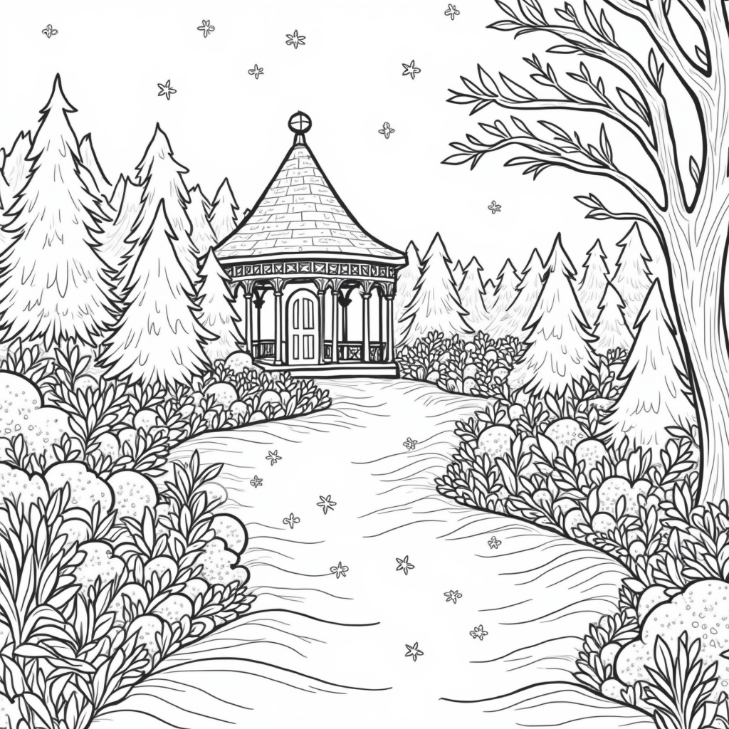 Snowflake Coloring Pages - Page 4
