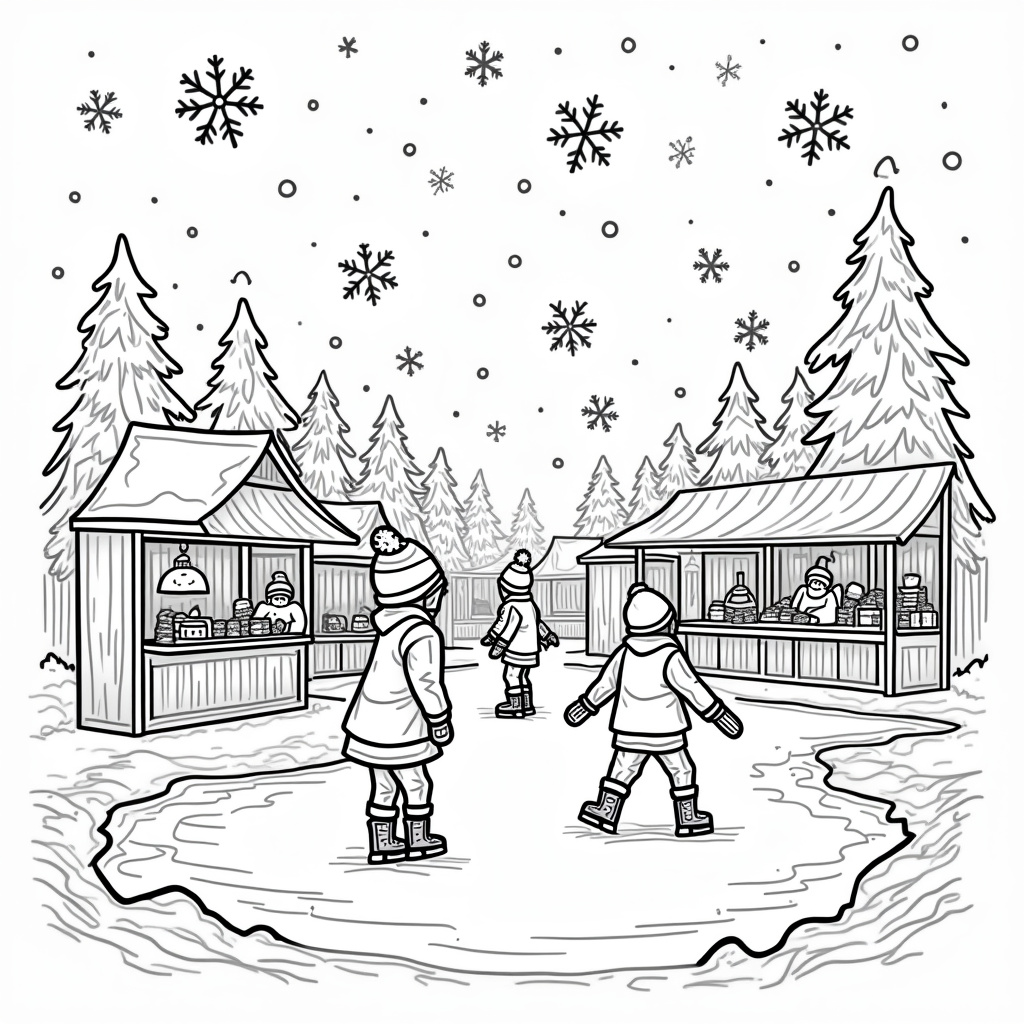 Snowflake Coloring Pages - Page 5
