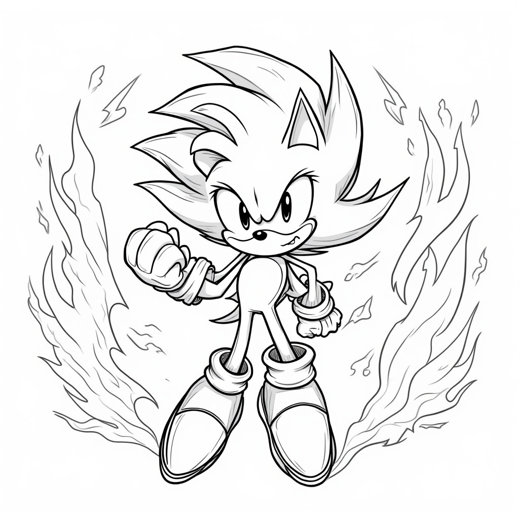 Sonic Exe Coloring Pages - Page 5