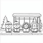 South Park Coloring Pages - Page 1
