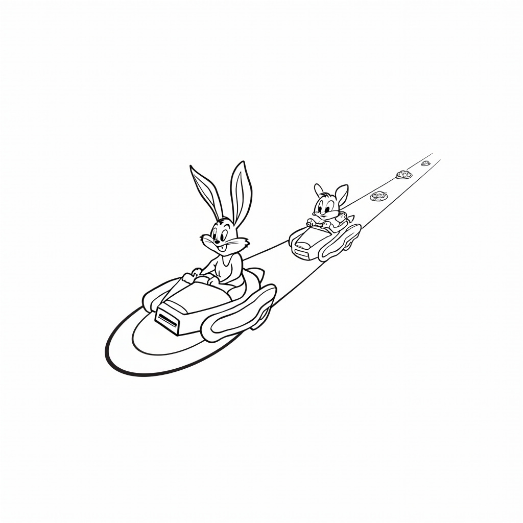 Space Jam Coloring Pages - Page 5