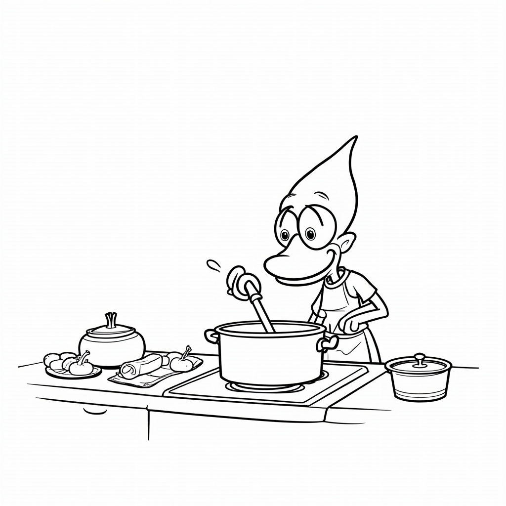 Squidward Coloring Pages - Page 5