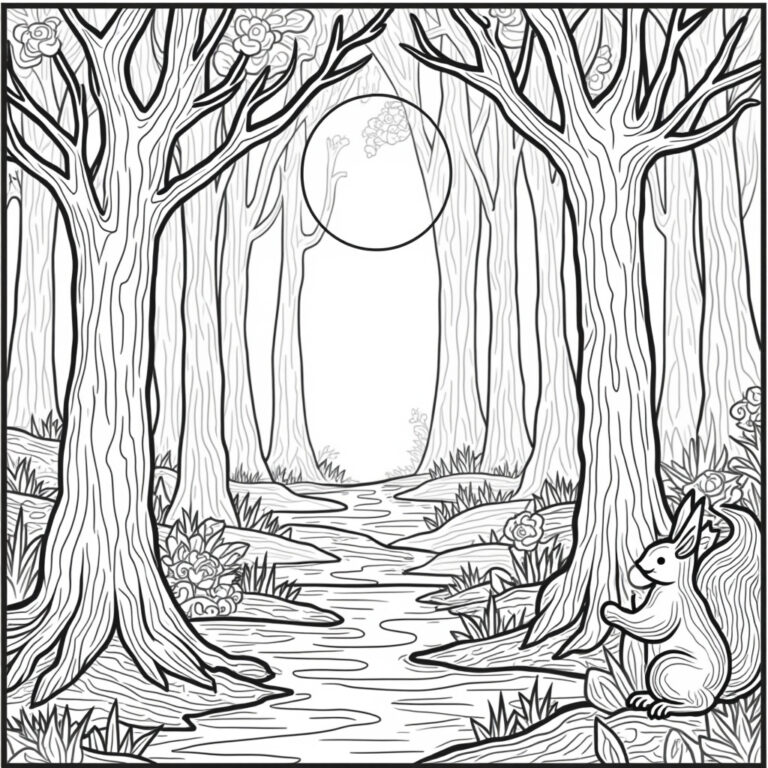 Stained Glass Coloring Pages - Page 1
