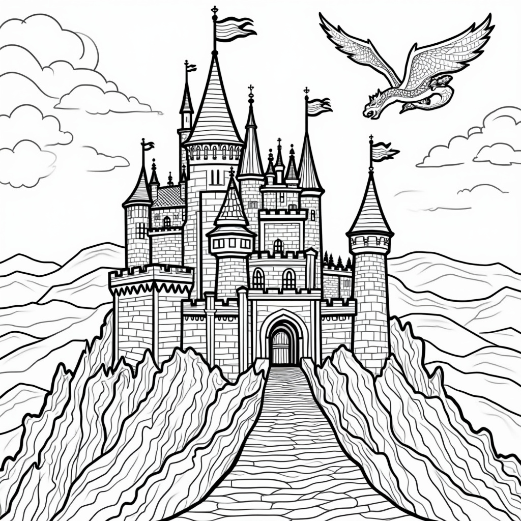 Stained Glass Coloring Pages - Page 4
