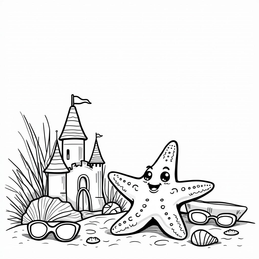 Starfish Coloring Pages - Page 2