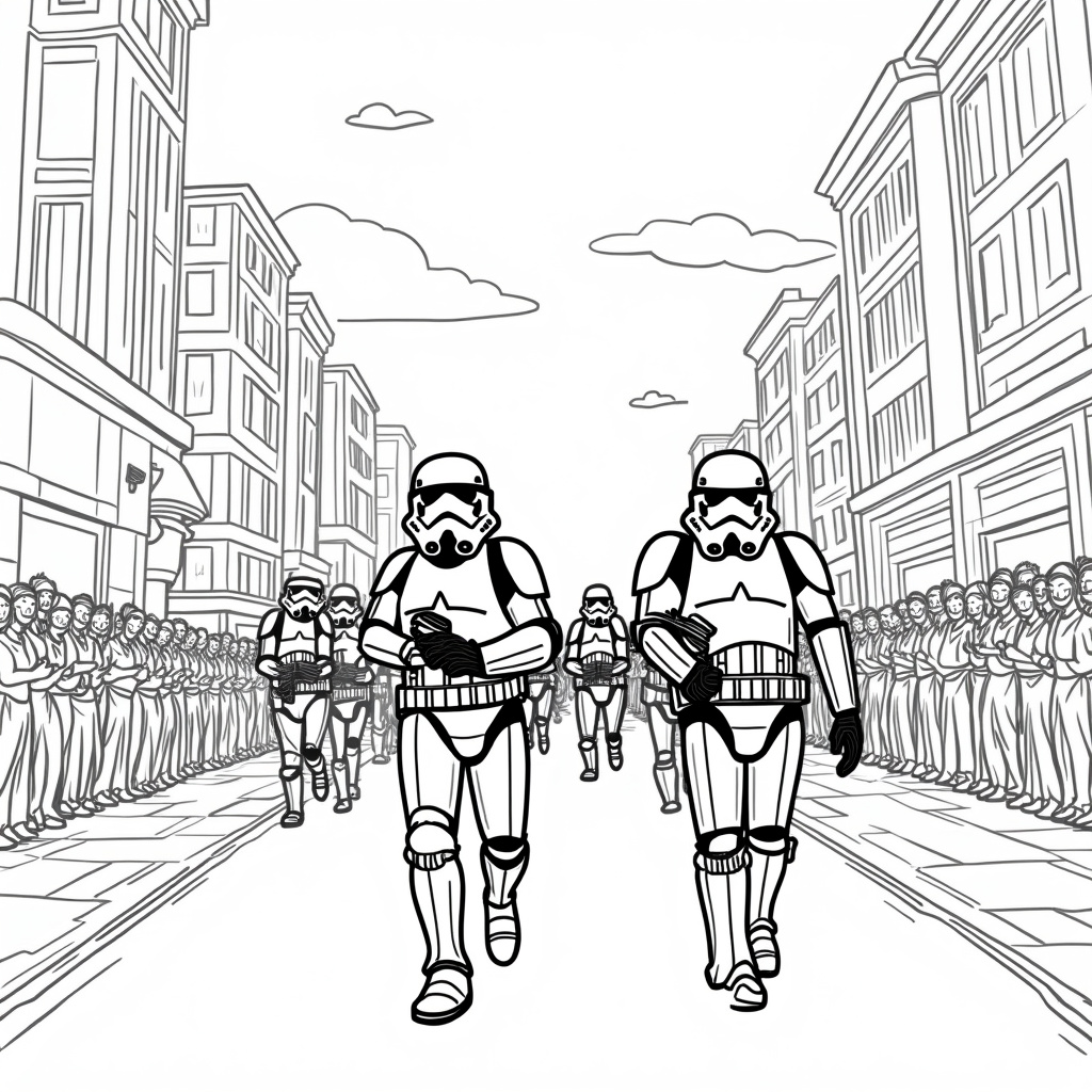 Stormtrooper Coloring Pages - Page 4