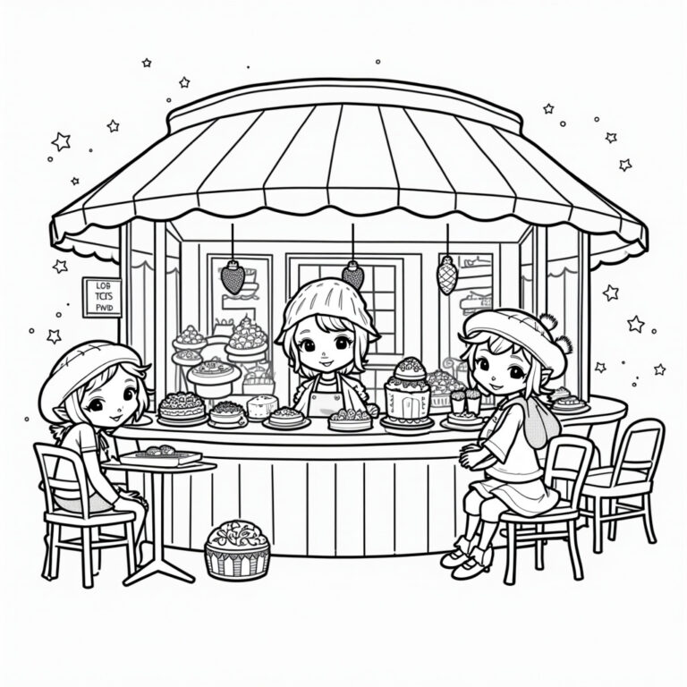 Strawberry Shortcake Coloring Pages - Page 1