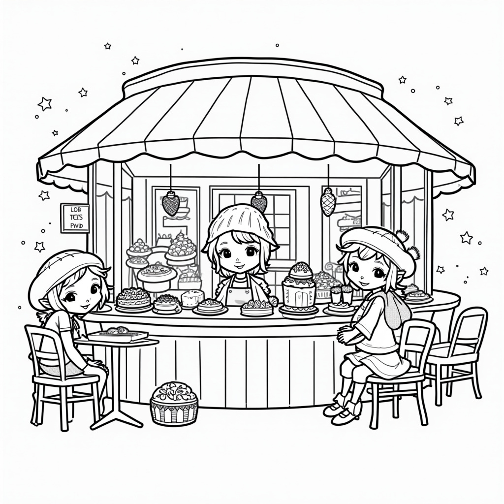 Strawberry Shortcake Coloring Pages - Page 1