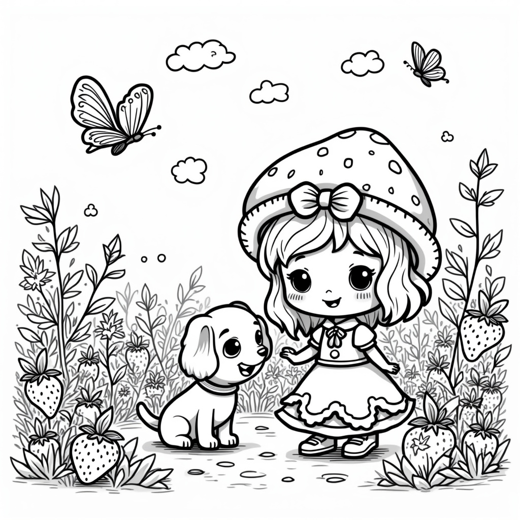 Strawberry Shortcake Coloring Pages - Page 2