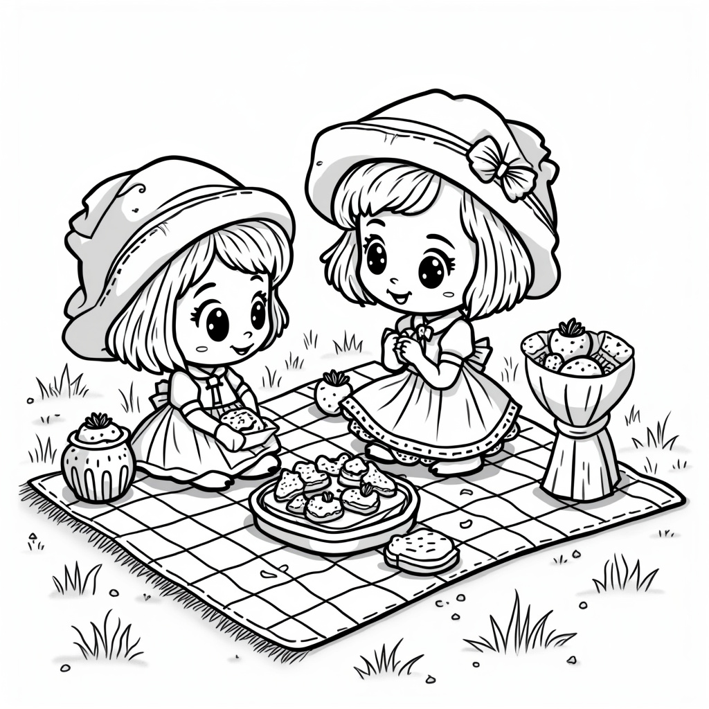 Strawberry Shortcake Coloring Pages - Page 4