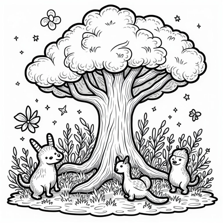 Studio Ghibli Coloring Pages - Page 1
