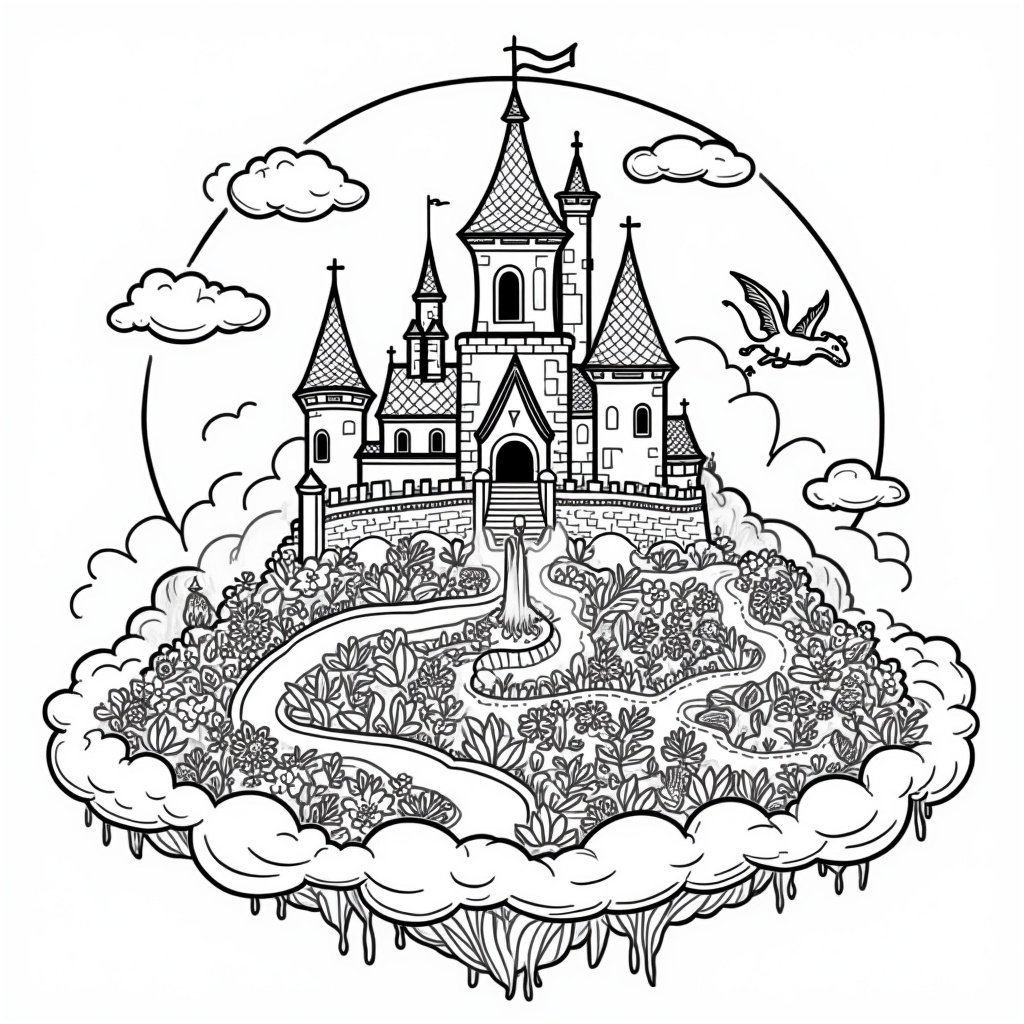Studio Ghibli Coloring Pages - Page 5